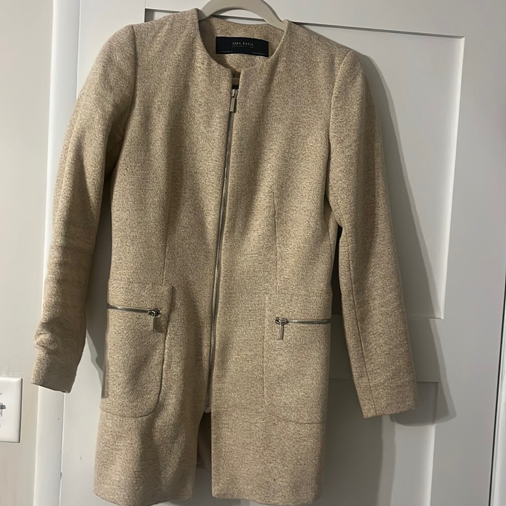 Zara Basic Collection Blazer, Size Xs - image 1